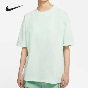 耐克正品 DC5427 休闲女子时尚 T恤 394 潮流运动圆领短袖 Nike