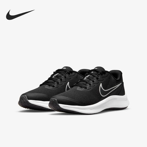 Nike/耐克正品STAR RUNNER 3 (GS) 大童女子跑步鞋DA2776-003