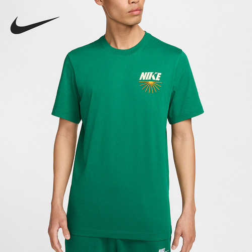 Nike/耐克正品2025男士运动圆领套头透气耐穿短袖FZ9999-365