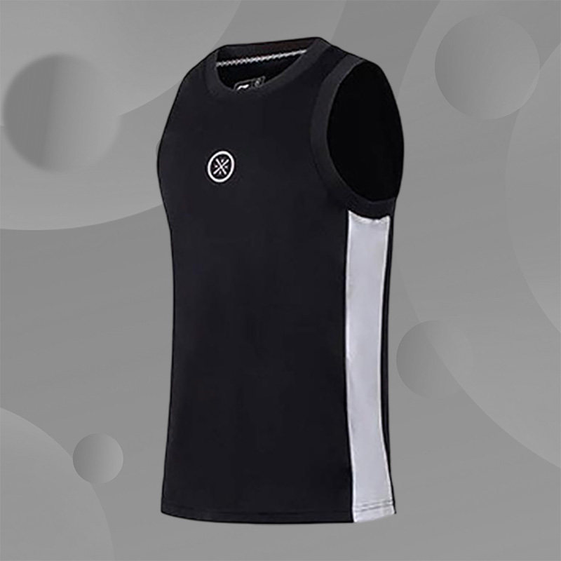Lining/李宁正品男子韦德系列速干篮球比赛运动无袖背心AAYS041