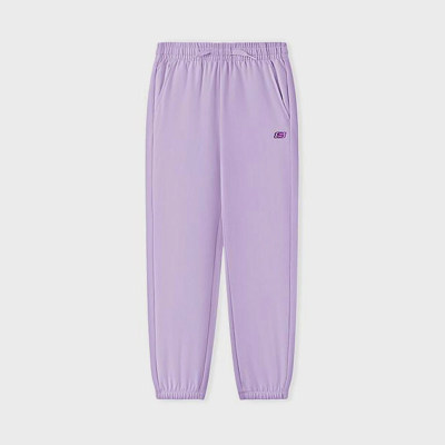 Skechers/斯凯奇正品夏季儿童日常舒适柔软针织长裤L225K065-00EW