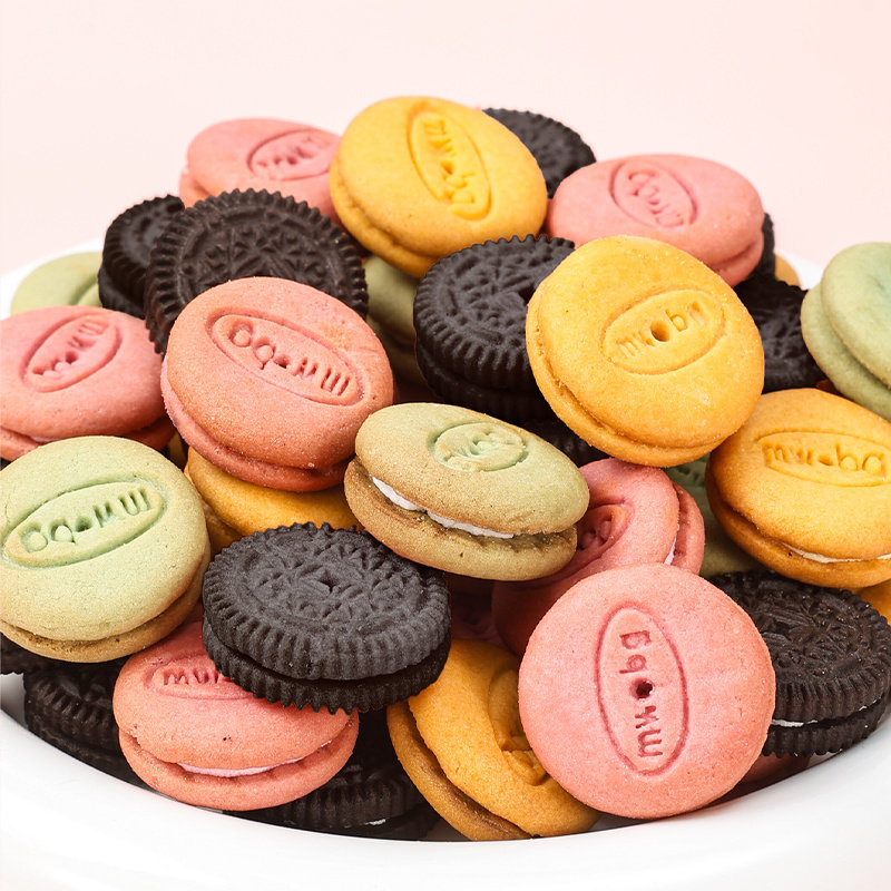 【多彩马卡龙】露营零食休闲夹心饼干小黑饼奶油柠檬酸奶草莓糕点,零食/坚果/特产,夹心饼干,淘宝优惠券,粉丝福利购,淘宝优惠卷