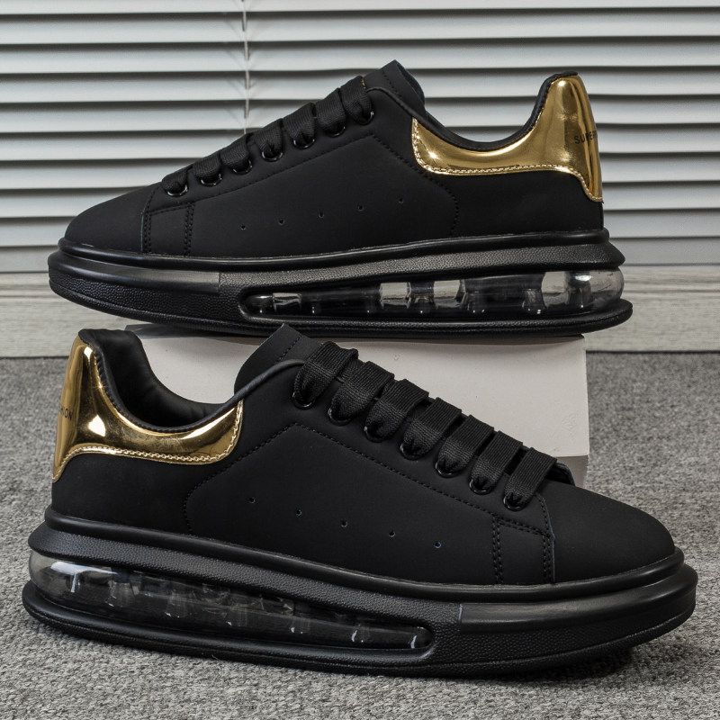 麦坤小白鞋男2021夏季新款休闲鞋增高气垫运动鞋韩版百搭透气板鞋