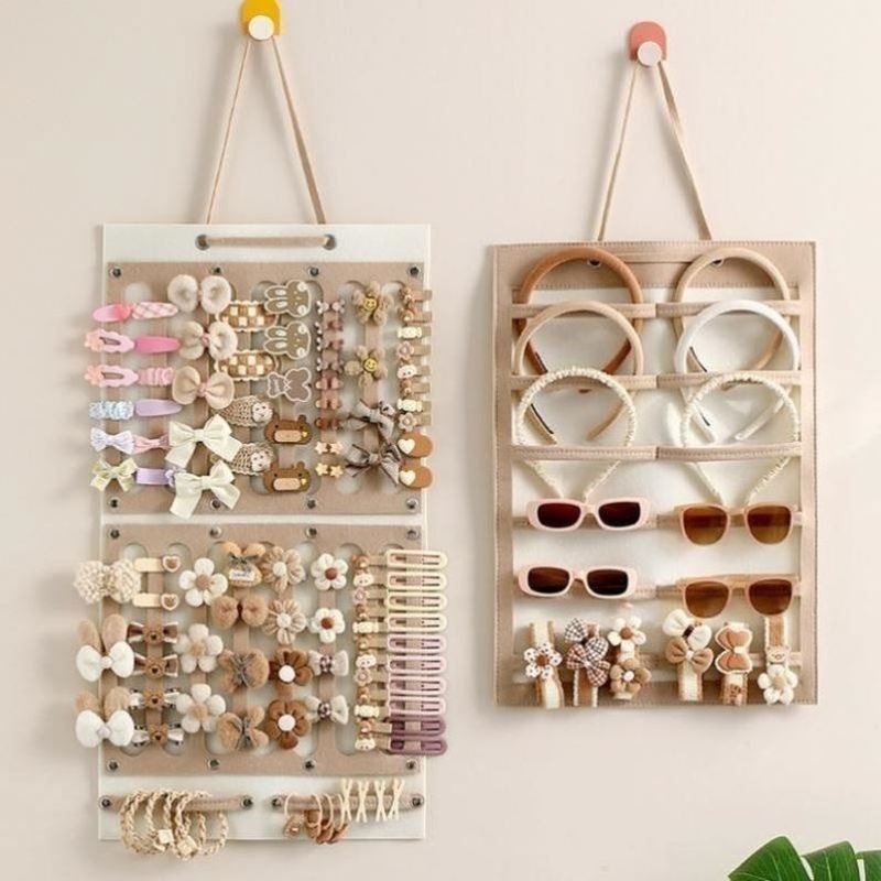 发饰墙上墙发夹收纳神器收纳带儿童发夹头绳皮筋发箍发圈发卡挂袋,饰品/流行首饰/时尚饰品新,首饰展示架,淘宝优惠券,粉丝福利购,淘宝优惠卷