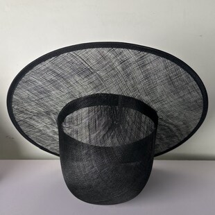 明制圆顶麻纱大帽明代首服汉服锦衣卫圆领袍大檐帽子轻薄透气秋冬