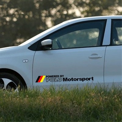 大众OLO波罗OLF迈腾宝来朗逸个性划痕侧门车身拉汽车纸