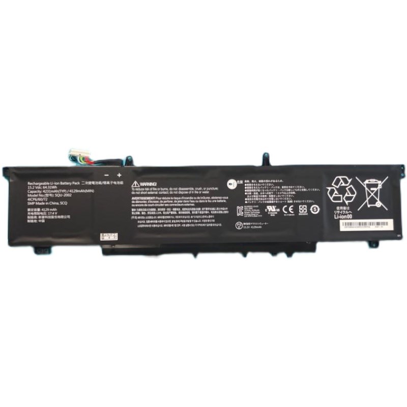 原装 雷神ZERO 15.2Vdc .1Wh  91Q9H QU-2 笔记本电池