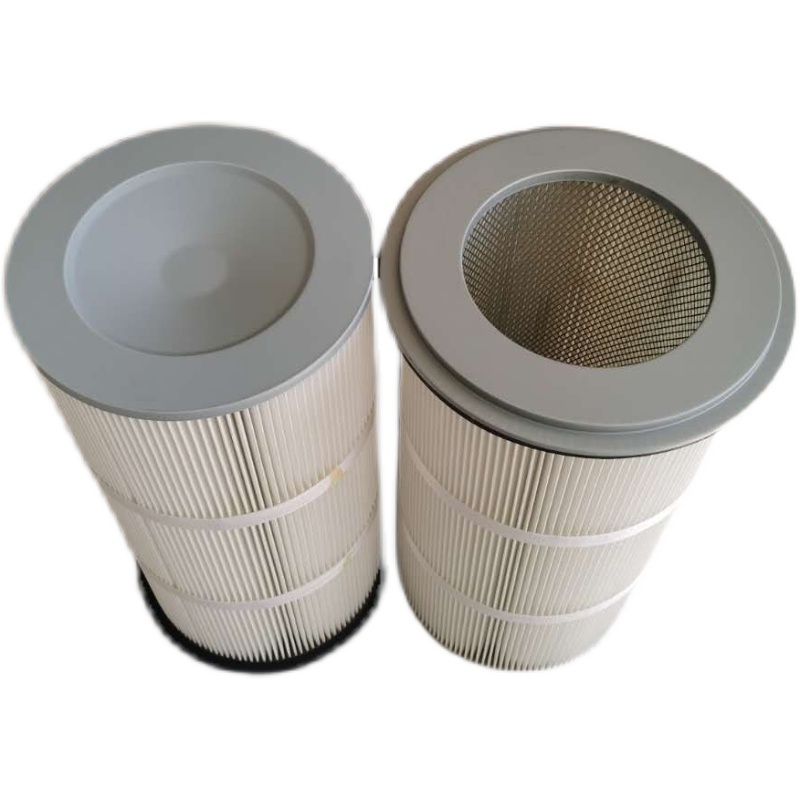 工业除尘芯筒通用螺杆喷砂机/抛丸机覆膜阻燃防静电芯/筒