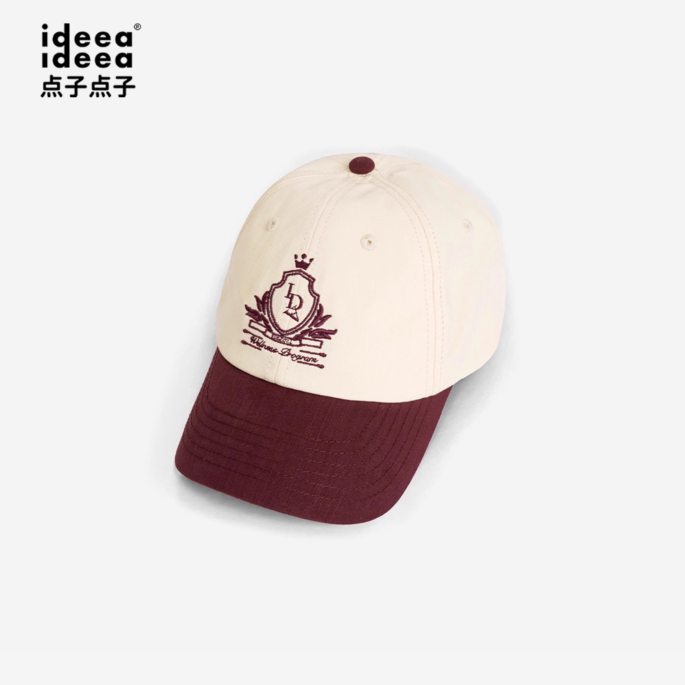 ideea点子点子老钱风刺绣棒球帽