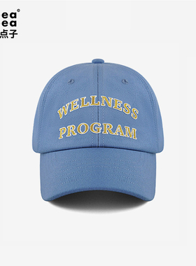 ideeaideea 点子点子「Wellness Program」学院风羊绒刺绣棒球帽
