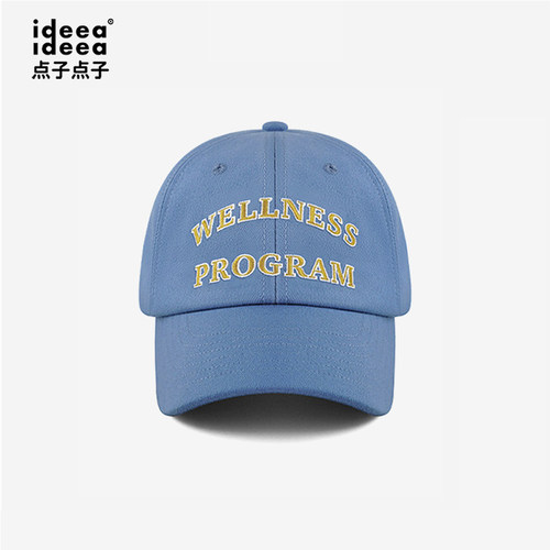 ideeaideea学院风刺绣棒球帽