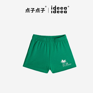 ideea点子点子「I vacation」度假风女士短裤 度假限定