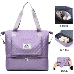 折叠旅行包女大容量入院待产行李包轻便学生行李袋短期出差收纳包