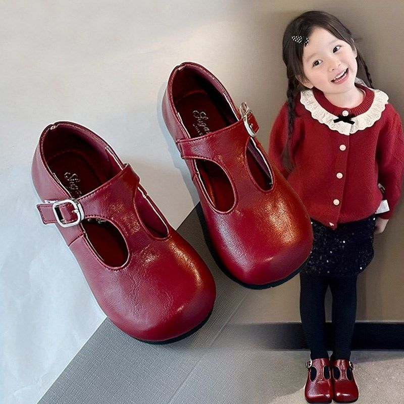 女童皮鞋2025春秋新款儿童鞋子女孩公主鞋软底休闲宝宝单鞋豆豆鞋,童鞋/婴儿鞋/亲子鞋,皮鞋,淘宝优惠券,粉丝福利购,淘宝优惠卷
