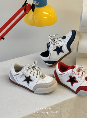 复古星星｜THE CBC KIDS儿童脏脏鞋春秋防滑耐磨男女童休闲运动鞋
