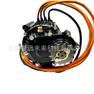 QSMOTOR全顺中置电机120 2000W高效率ATV永磁无刷电机 60H