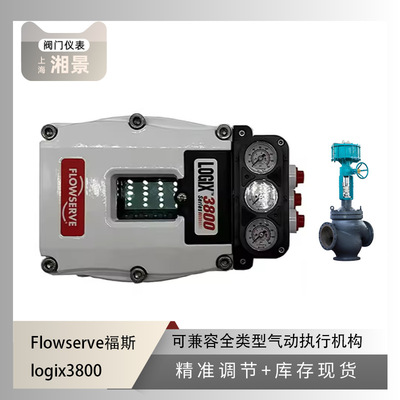 Flowserve 福斯logix3800 阀门定位器搭配 川仪大口径三通阀