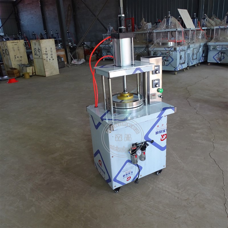 液压烙饼机 20型烤鸭饼机 自熟带饼花大饼机全自动加工鸡蛋灌饼机