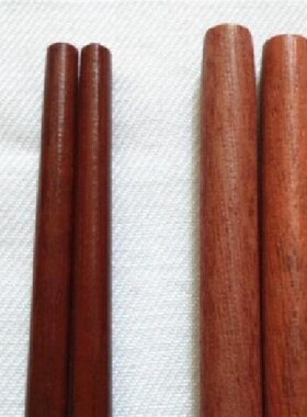 加长捞粉面筷子 52CM荔枝木长筷子 天然红色木加长油炸筷子 加粗