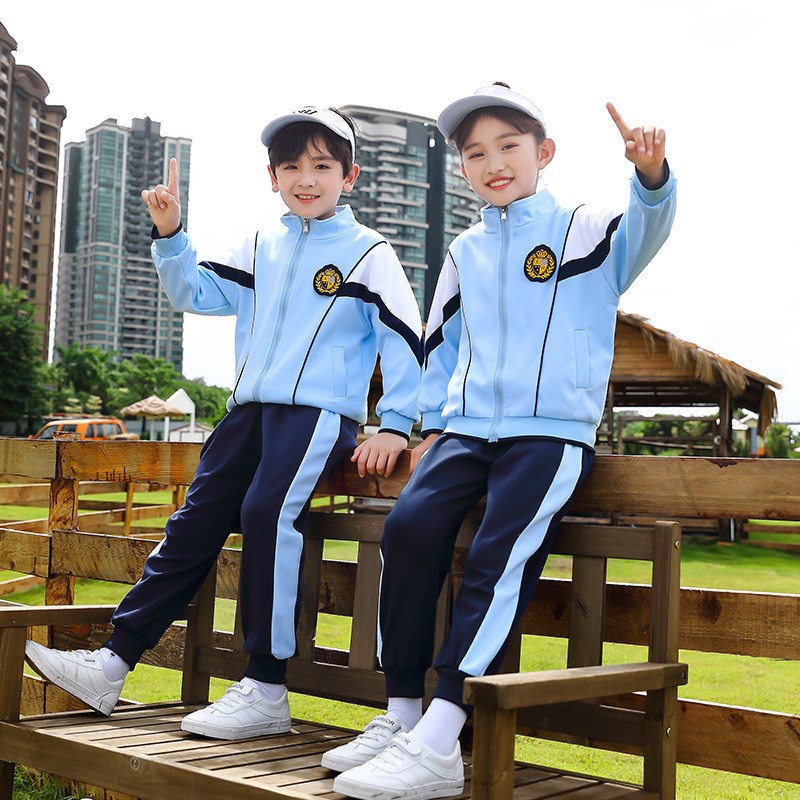 幼儿园园服春秋装英伦风纯棉一年级儿童校服套装小学生班服三件套