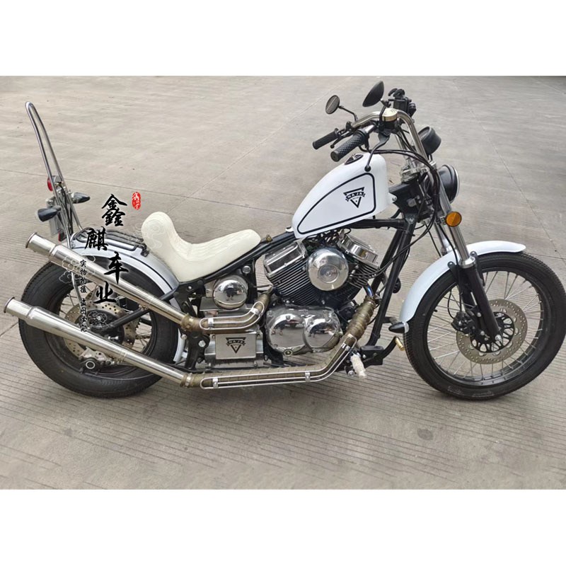 适用于娜迦摩托车改装座垫 娜迦改装车把 娜迦黄铜脚踏 后货架