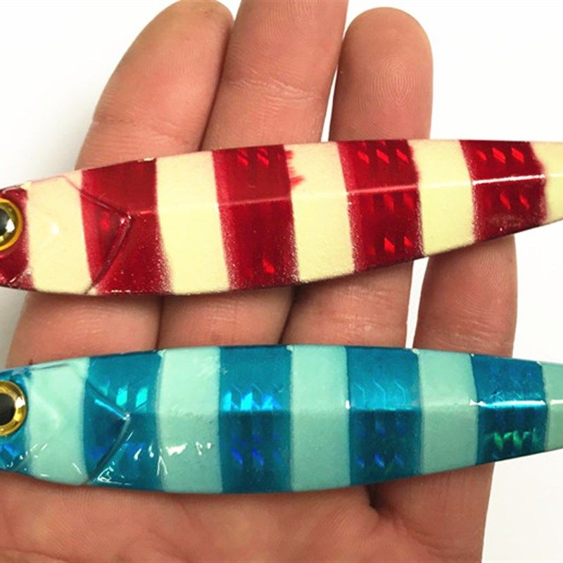 清库夜光条120克慢摇南油海洋拖钓铁板铅鱼海钓饵岸抛铁板假饵,户外/登山/野营/旅行用品,路亚饵,淘宝优惠券,粉丝福利购,淘宝优惠卷