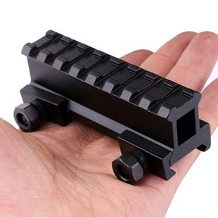 多款式20转20mm增高金属导轨 支架手电筒支架8代9代J9玩具