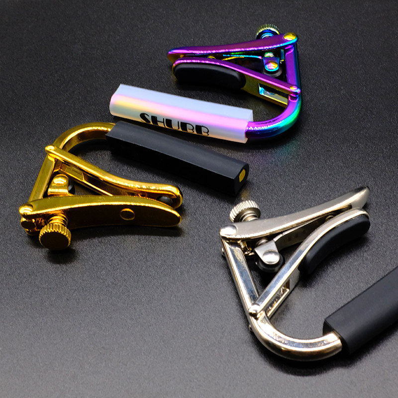 HU夏伯变调夹L民谣电木吉他变音夹尤克里里个性