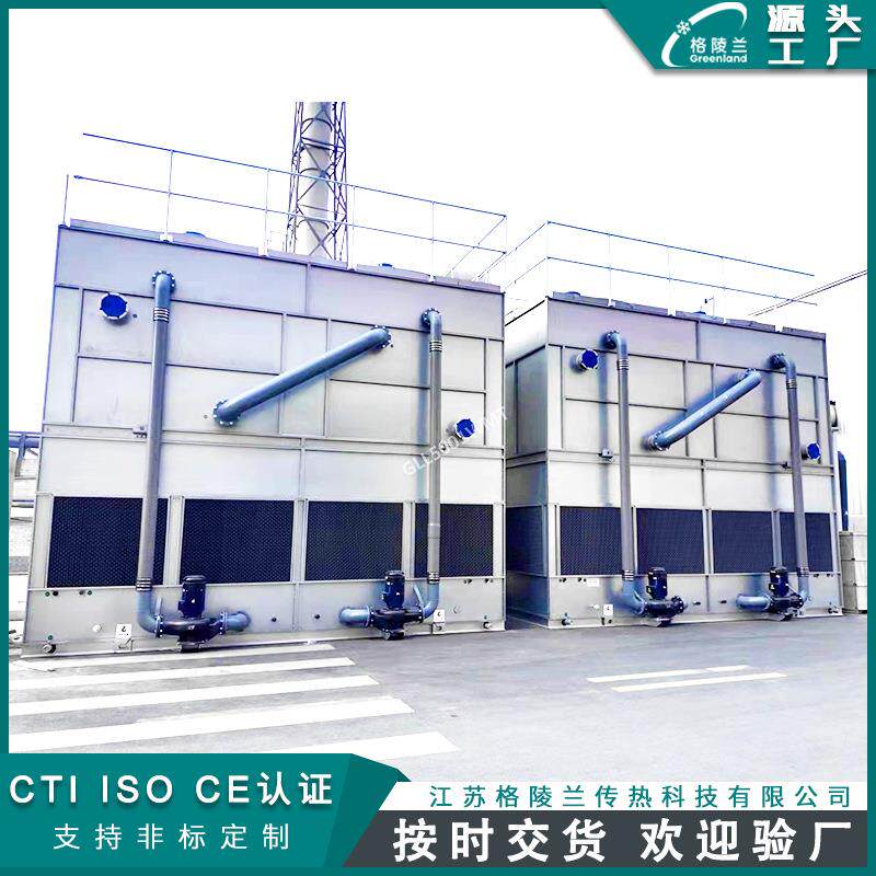 整流器不锈钢闭式纯水冷却器 高温合金炉逆流冷却塔 316L材质盘管