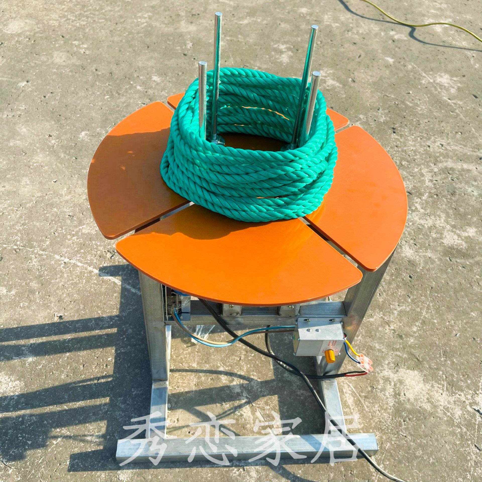 绕线器电动缠线器卷线盘打盘器分线机理线器打卷自动绕线架卷线盘