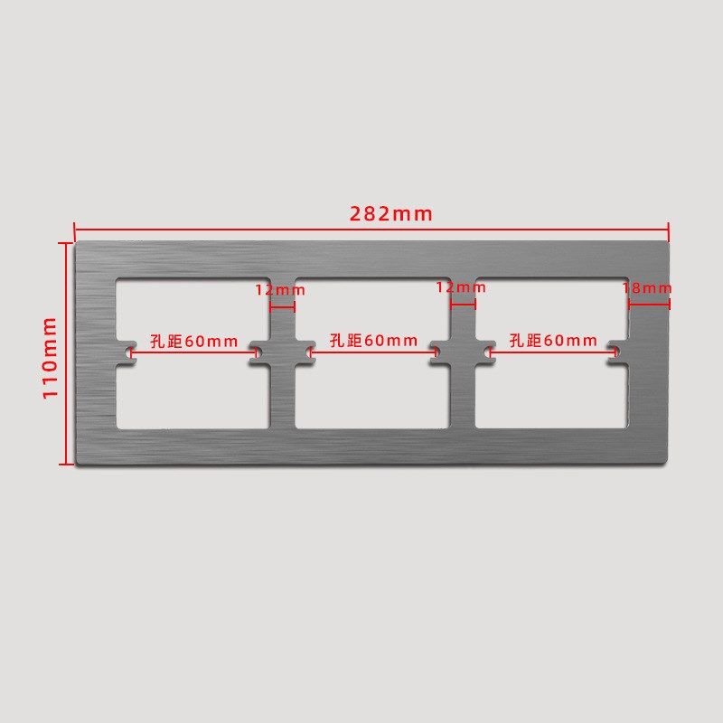 86型墙壁开关孔开大了插座缝隙修补装饰框遮丑垫片底盒面板边框套,电子/电工,暗盒修复器,淘宝优惠券,粉丝福利购,淘宝优惠卷