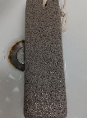大号火山浮石磨脚石灰色加长加厚款新品上市搓脚板去死皮老茧工具