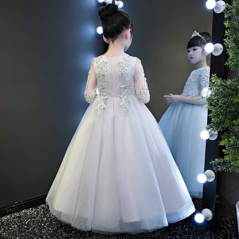 儿童礼服公主裙女童蓬蓬纱花童婚纱钢琴演出服小主持人晚礼服洋气,童装/婴儿装/亲子装,儿童礼服,淘宝优惠券,粉丝福利购,淘宝优惠卷