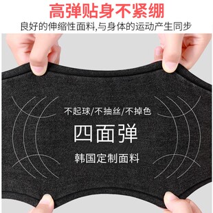 八分裤女小个子仿牛仔打底裤女秋冬外穿九分加绒紧身小脚铅笔大码