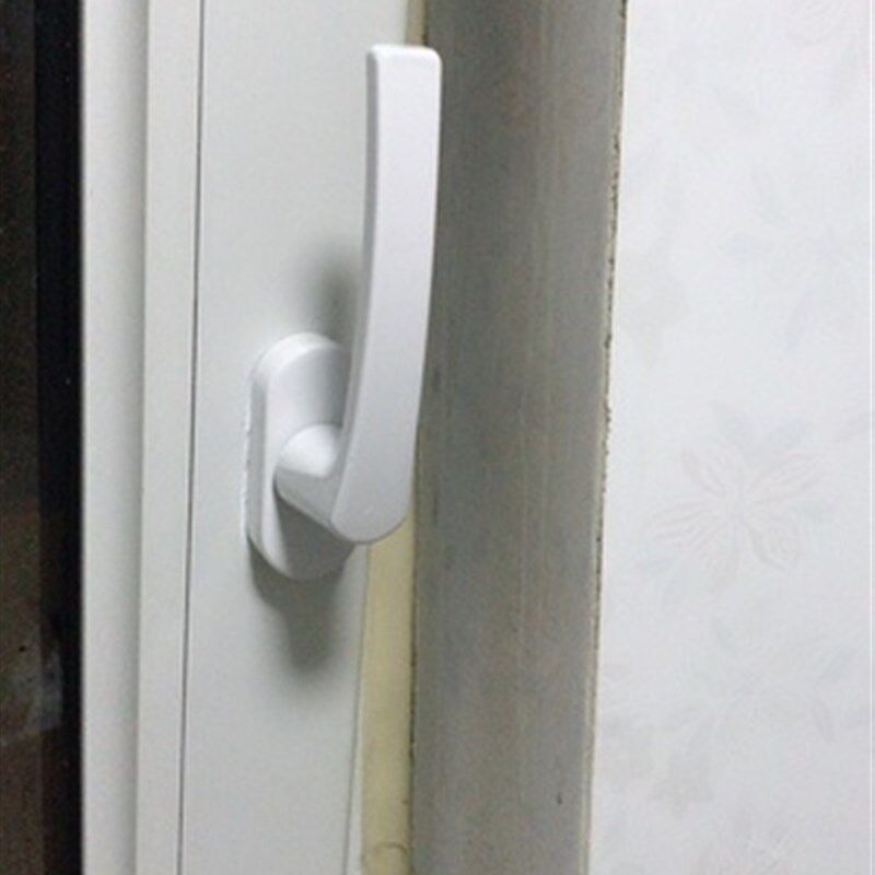 塑钢窗执手转动把手联动拉手内门窗平移全金属把手锁扣传动执手
