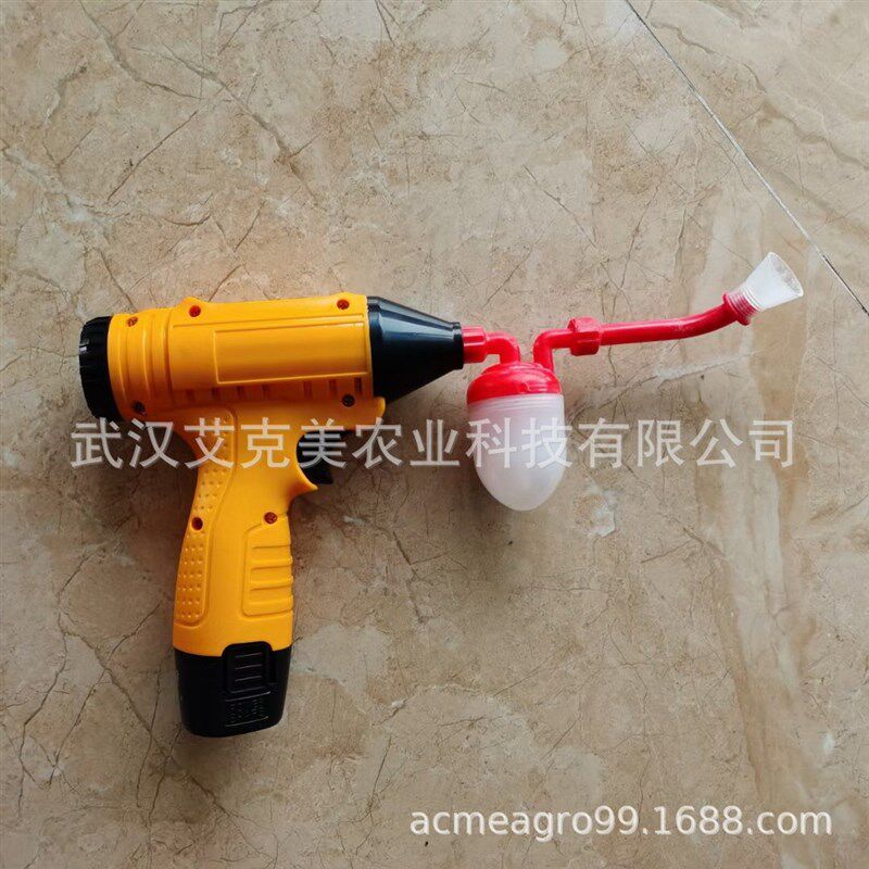 手持电动伸缩授粉器工果树粉桃树梨树番茄电动点传粉器