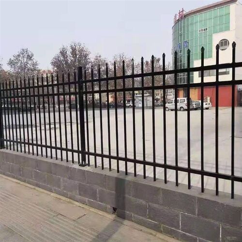 围墙栏杆篱笆围栏加厚锌钢栅栏家用庭院栅栏农村围栏铁艺院子护栏