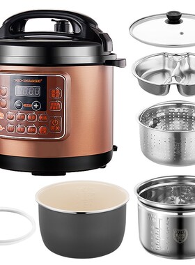 智能电压力锅电压锅蒸煮一体家用LLLLL升