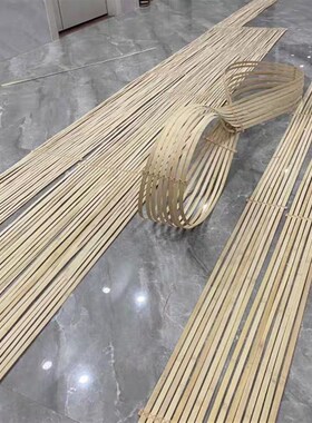 手工竹排竹编竹片篾条竹艺造型造景吊顶装置婚庆展厅装饰创意设计