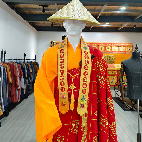 档刺绣礼带福带飘带平安带挂带绶带功德带寺院水陆法会绣品