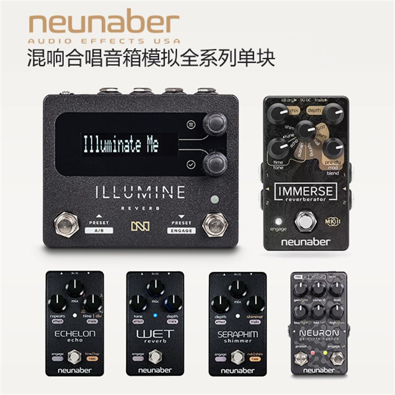 Neunaber ILLUMINE Immerse MKII Wet Seraphim 混响单块效果器