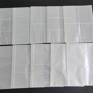 A4收纳册镭射票拍立得九宫格3寸4寸明信片机票小卡ES李飞活页卡册