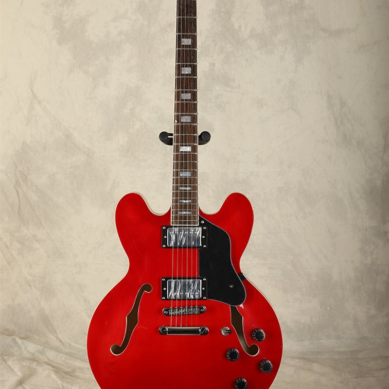 ES335电吉他F孔空心花老爵士黄贯中电吉他 摇滚布鲁斯 多色可选