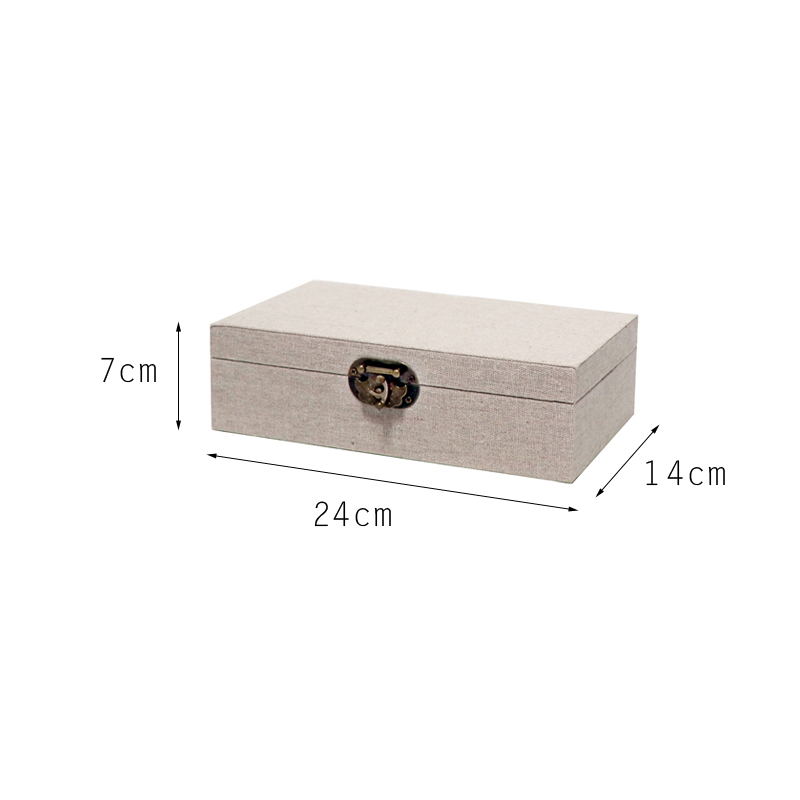 新中式实木首饰盒样板间别墅收纳盒卧室梳妆台珠宝装饰盒装饰摆件