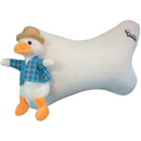 帽子加油鸭女汽车头枕腰枕冬季 可爱车载手刹套档把套护肩套饰套装