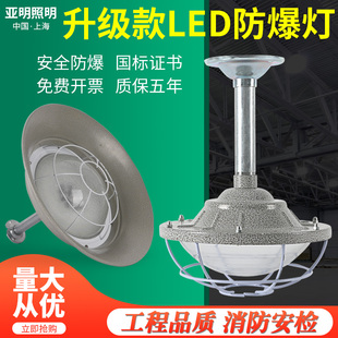 亚明国标LED防爆灯工厂房车间照明灯灯罩仓库灯隔爆型灯加油站灯
