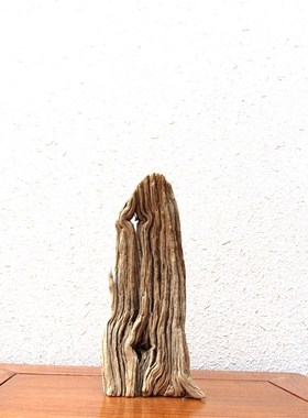 千年胡杨风化老木原木随形根艺摆件自然禅意艺术创意家居收藏饰品