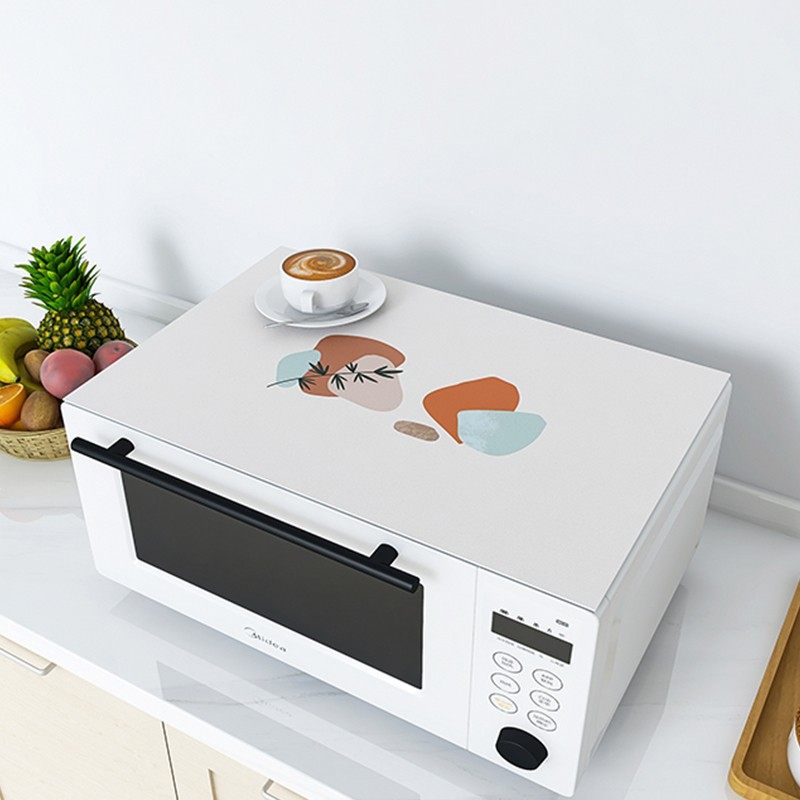 微波炉遮尘盖布散热免洗双开门冰箱防尘罩滚筒洗衣机家用防水盖布