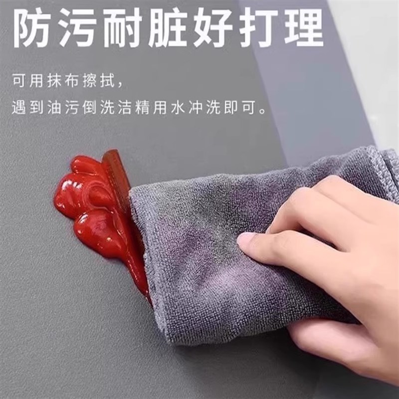 L型厨房地垫防滑防油可擦免洗转角边地毯防滑耐脏硅藻泥7字型脚垫