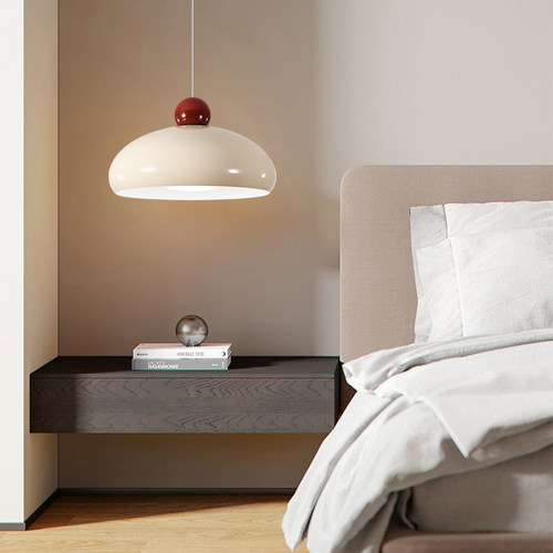 现代灯设计师奶油风吊灯饭桌岛台麻将创意灯伸缩灯升降灯